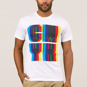 T-shirt tee CMYK