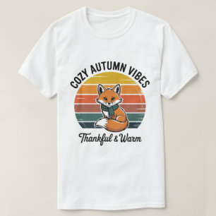 T-shirt Tee Cozy Autumn Vibes