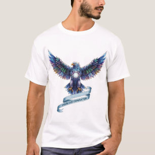 T-shirt Tee Crystal Eagle de Vision & Détermination
