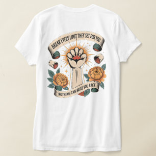 T-shirt Tee d'autonomisation des femmes Break Limits