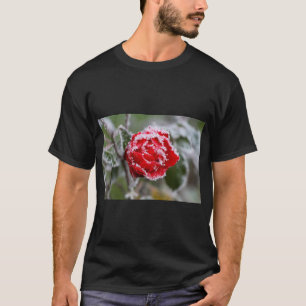 T-shirt Tee de beauté Frost Frozen Rose