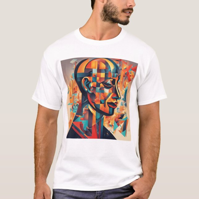 T-shirt Tee de dynamique mentale (Devant)