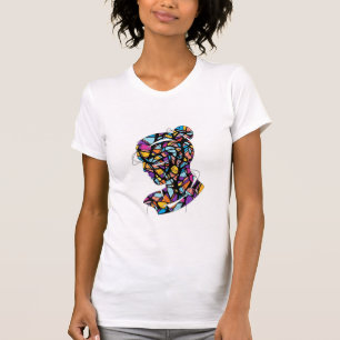 T-shirt Tee de femme Abstraite moderne