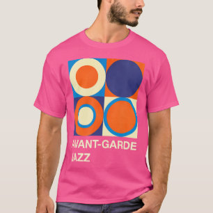 T-shirt Tee de jazz rétro avant-gardiste
