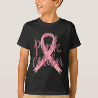 T-shirt Tee de sensibilisation au cancer du sein - En Octo
