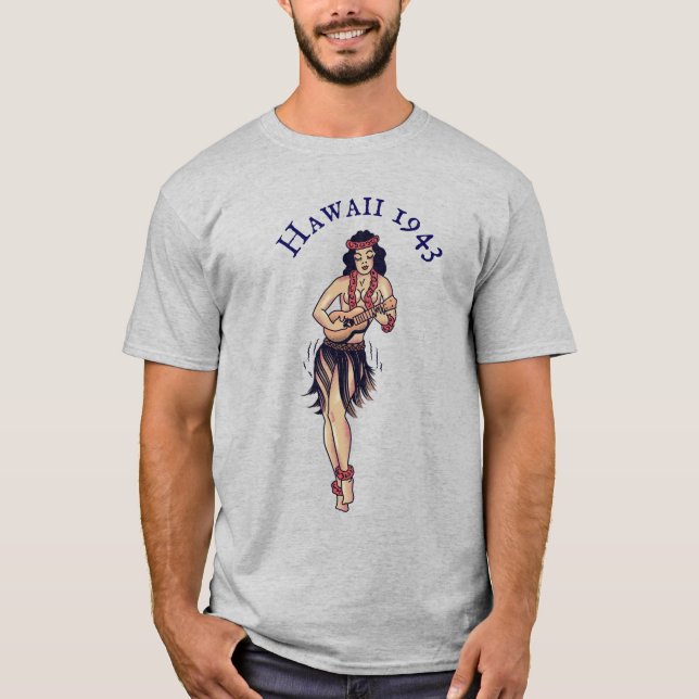 T-shirt Tee de tatouage de marin #1 (Devant)