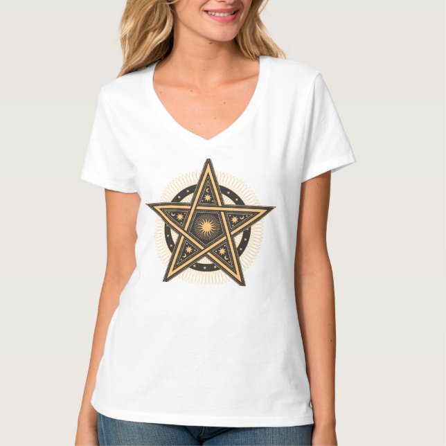 T-shirt Tee Design Star Céleste - Ev Lumineux (Devant)