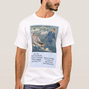 T-shirt Tee drôle de bûche de Yule gay