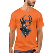 Tee en graphisme foncé