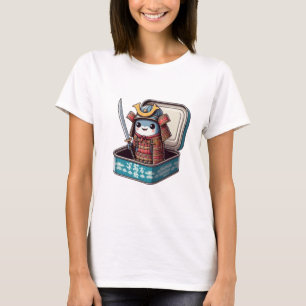 T-shirt Tee Femme Samouraï Sardine Excentrique