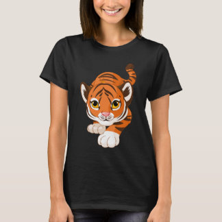 T-shirt Tee graphique de tigre de qualité supérieure