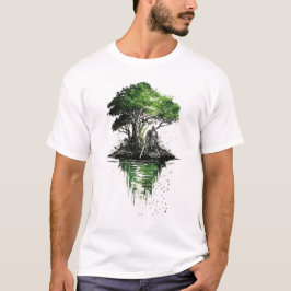 T-shirt Tee graphique d'un chevalier