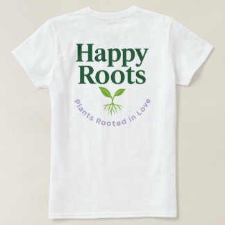 T-shirt Tee Logo (Impression Dos) | Happy Roots