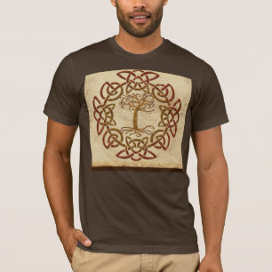 T-shirt Tee masculin de Celtic Circle Tree-Lover