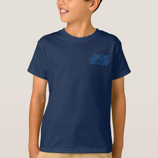 T-shirt Tee sans pochette pour enfants (Devant)