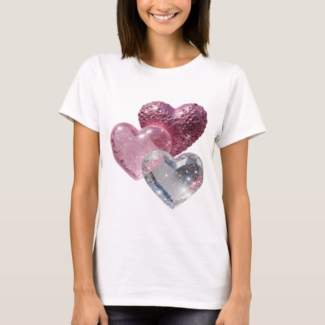 T-shirt Tee Sharp Silver TROIS COEURS (Devant)