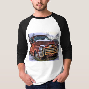 T-shirt Tee - shirt 1953 de camion de tonne de Gmc 1/2
