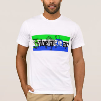 T-shirt tee - shirt 2 de drapeau