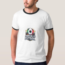 Tee-shirt à ballon de foot avec drapeau du Mexique