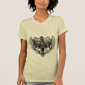 T-shirt Tee-shirt à crâne de style gothique et alternatif