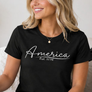 T-shirt Tee-shirt America Est. 1776