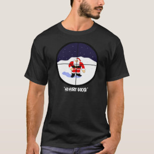 T-shirt Tee - shirt amusant Anti Père Noël Socks