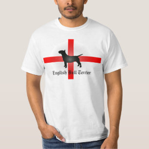 T-shirt Tee - shirt anglais de bull-terrier
