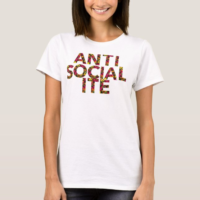 T-shirt Tee - shirt anti-socialisme (Devant)