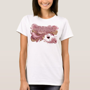 T-shirt Tee-shirt avec le slogan Artistic Pink WINE IS MY 