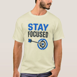 T-shirt Tee-shirt avec logo Stay Focused Motivation