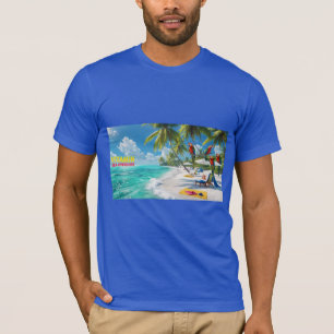 T-shirt Tee-shirt Beach Vibes & Amoureux de l'Océan