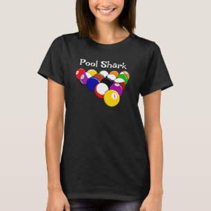 T-shirt Tee - shirt Billiard Balls Design