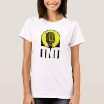 Tee-shirt blanc avec logo Ladies TNT
