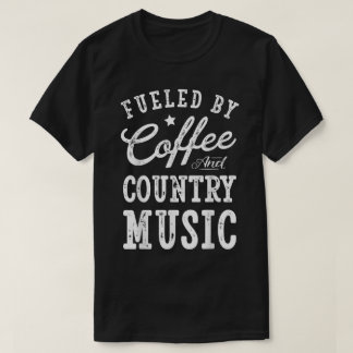 T-shirt Tee-shirt Café & Musique Country Vibes