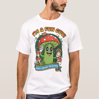 T-shirt Tee-shirt champignon “Personnalité Spore-tapculair