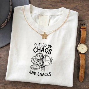 T-shirt Tee-shirt Chaos de Dinosaure Grincheux
