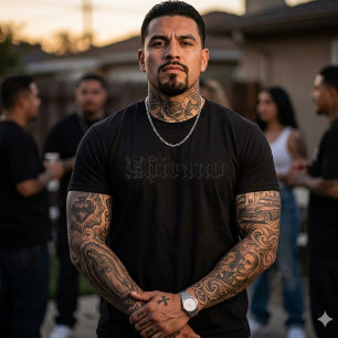 T-shirt Tee shirt Chicano