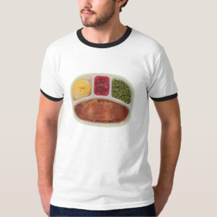 T-shirt Tee - shirt CONGELÉ de DÎNER de TV