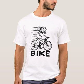 T-shirt Tee - shirt cycliste Penguin Power Bike