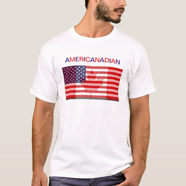 T-shirt Tee - shirt d'AMERICANADIAN (Devant)