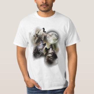 T-shirt Tee - shirt de bande de loup