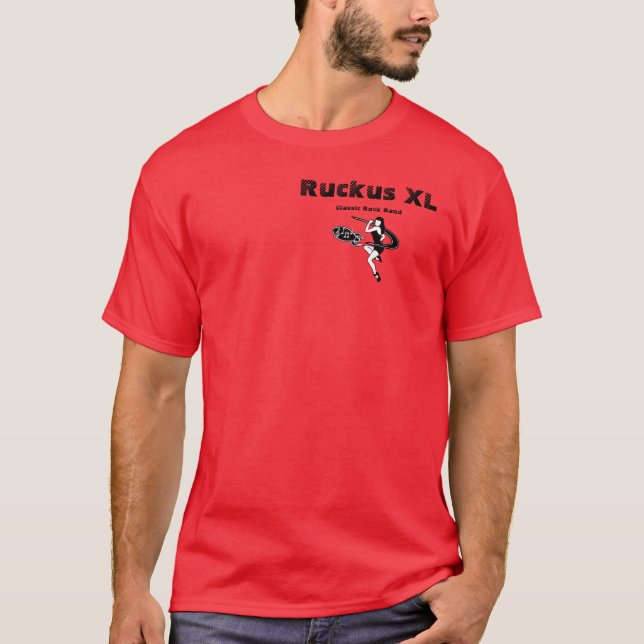 T-shirt Tee - shirt de bande Ruckus XL (Devant)