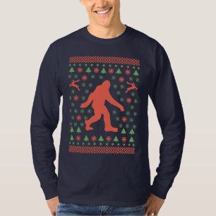 T-shirt Tee - shirt de chandail de vacances de Bigfoot