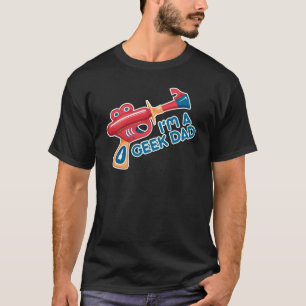 T-shirt Tee - shirt de couleur foncée de papa de geek
