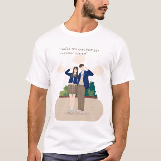 T-shirt Tee-shirt de couple romantique