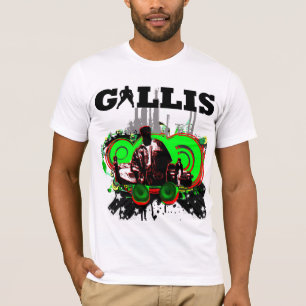 T-shirt Tee - shirt de coutume de GALLIS