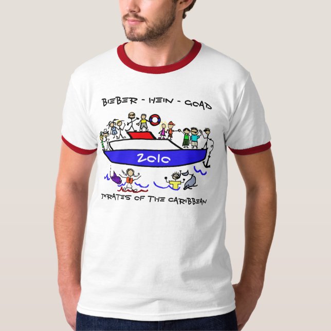 T-shirt Tee - shirt de croisière de famille (Devant)