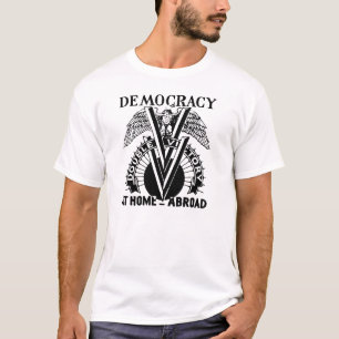 T-shirt Tee - shirt de démocratie Double V