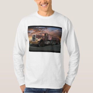T-shirt Tee - shirt de douille de "camion de duel de