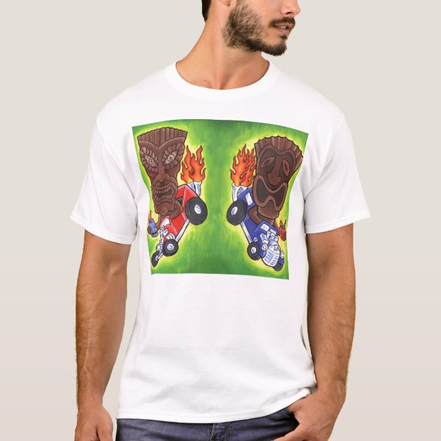 T-shirt Tee - shirt de Drivin Tikis (Devant)